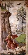 GHIRLANDAIO, Domenico St John the Baptist in the Desert oil